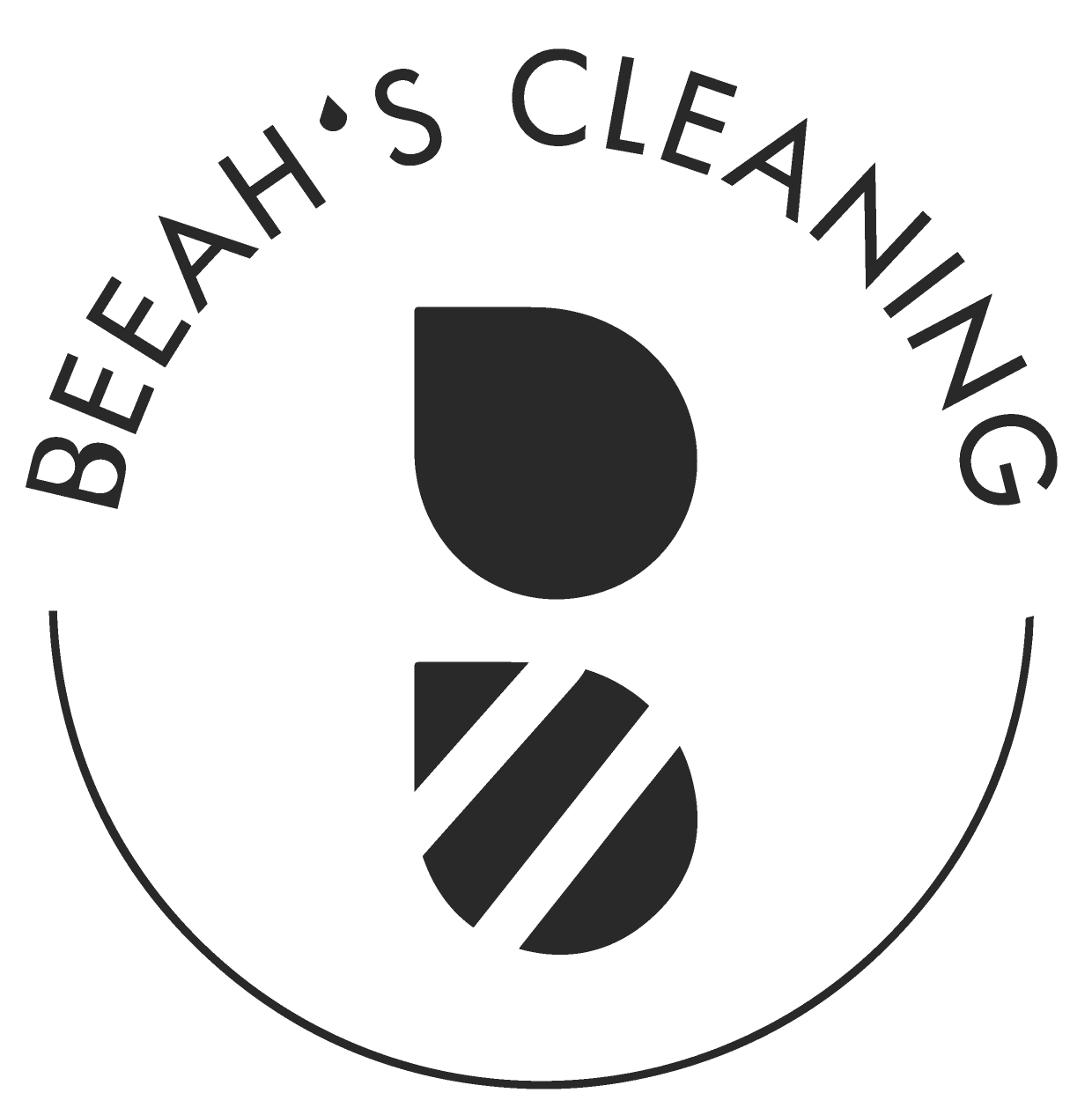 Beeah's Cleaning secondary logo